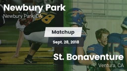 Matchup: Newbury Park vs. St. Bonaventure  2018