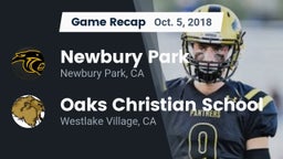 Recap: Newbury Park  vs. Oaks Christian School 2018