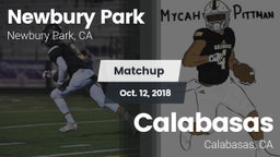 Matchup: Newbury Park vs. Calabasas  2018