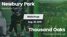 Matchup: Newbury Park vs. Thousand Oaks  2019