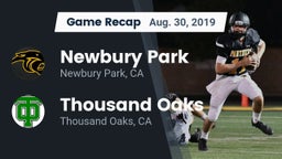 Recap: Newbury Park  vs. Thousand Oaks  2019