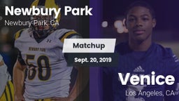 Matchup: Newbury Park vs. Venice  2019