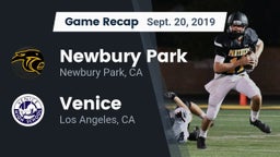 Recap: Newbury Park  vs. Venice  2019