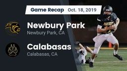 Recap: Newbury Park  vs. Calabasas  2019