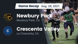 Recap: Newbury Park  vs. Crescenta Valley  2021