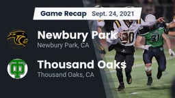 Recap: Newbury Park  vs. Thousand Oaks  2021