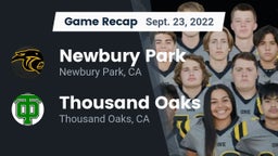 Recap: Newbury Park  vs. Thousand Oaks  2022