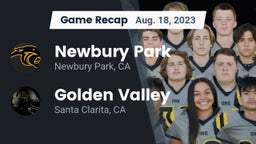 Recap: Newbury Park  vs. Golden Valley  2023