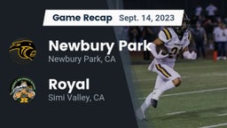 Recap: Newbury Park  vs. Royal  2023