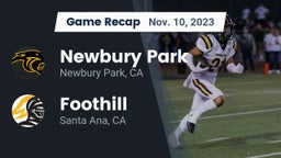 Recap: Newbury Park  vs. Foothill  2023