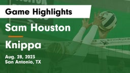 Sam Houston  vs Knippa  Game Highlights - Aug. 28, 2023