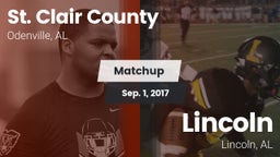 Matchup: St. Clair County vs. Lincoln  2017