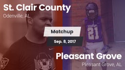 Matchup: St. Clair County vs. Pleasant Grove  2017