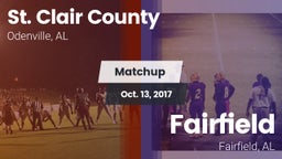 Matchup: St. Clair County vs. Fairfield  2017