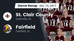 Recap: St. Clair County  vs. Fairfield  2017