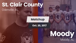 Matchup: St. Clair County vs. Moody  2017