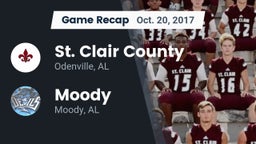 Recap: St. Clair County  vs. Moody  2017