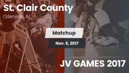 Matchup: St. Clair County vs. JV GAMES 2017 2017