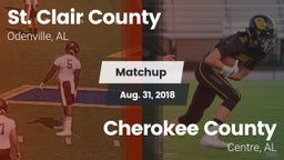 Matchup: St. Clair County vs. Cherokee County  2018