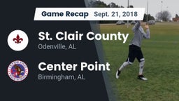 Recap: St. Clair County  vs. Center Point  2018