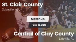 Matchup: St. Clair County vs. Central  of Clay County 2018
