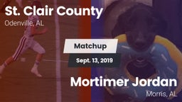Matchup: St. Clair County vs. Mortimer Jordan  2019