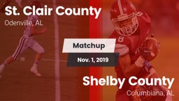 Matchup: St. Clair County vs. Shelby County  2019