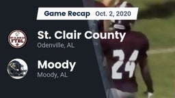 Recap: St. Clair County  vs. Moody  2020