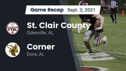 Recap: St. Clair County  vs. Corner  2021