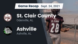 Recap: St. Clair County  vs. Ashville  2021
