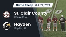 Recap: St. Clair County  vs. Hayden  2021