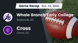 Recap: Whale Branch Early College  vs. Cross  2020