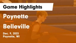 Poynette  vs Belleville  Game Highlights - Dec. 9, 2023