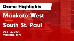 Mankato West  vs South St. Paul  Game Highlights - Dec. 30, 2021