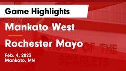 Mankato West  vs Rochester Mayo  Game Highlights - Feb. 4, 2023