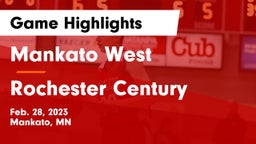 Mankato West  vs Rochester Century  Game Highlights - Feb. 28, 2023
