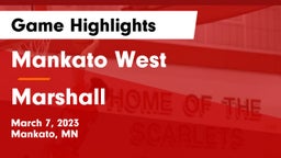 Mankato West  vs Marshall  Game Highlights - March 7, 2023