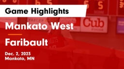 Mankato West  vs Faribault  Game Highlights - Dec. 2, 2023