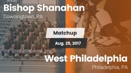 Matchup: Bishop Shanhan vs. West Philadelphia  2017