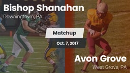 Matchup: Bishop Shanhan vs. Avon Grove  2017