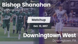 Matchup: Bishop Shanhan vs. Downingtown West  2017