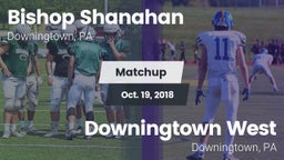 Matchup: Bishop Shanhan vs. Downingtown West  2018