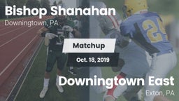 Matchup: Bishop Shanhan vs. Downingtown East  2019