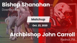 Matchup: Bishop Shanhan vs. Archbishop John Carroll  2020