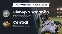 Recap: Bishop Shanahan  vs. Central  2022