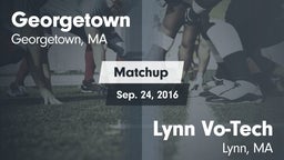 Matchup: Georgetown High vs. Lynn Vo-Tech  2016