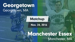 Matchup: Georgetown High vs. Manchester Essex  2016