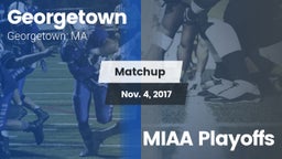 Matchup: Georgetown High vs. MIAA Playoffs 2017