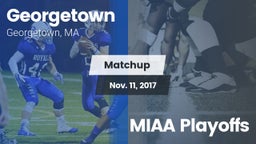 Matchup: Georgetown High vs. MIAA Playoffs 2017