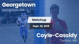 Matchup: Georgetown High vs. Coyle-Cassidy  2018